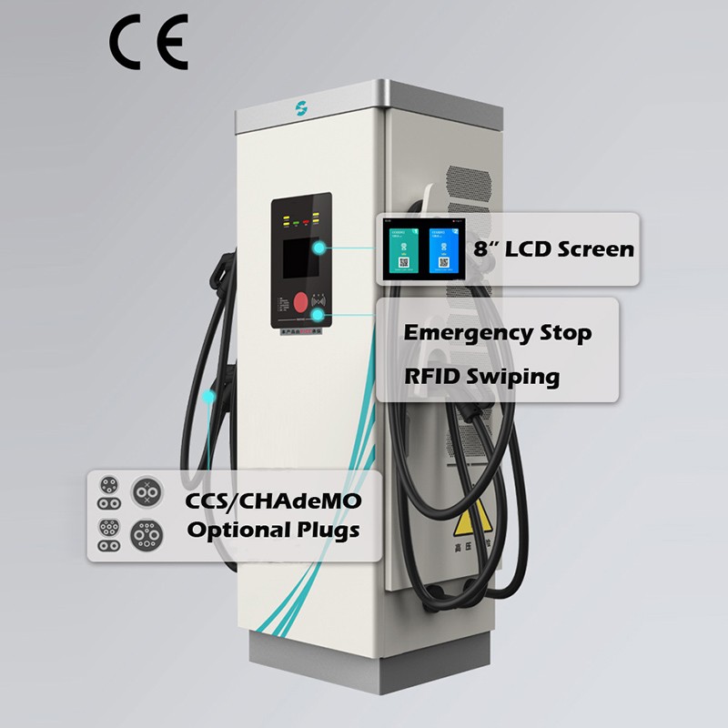 60kW Integrated Level 3 EV Charging Stations